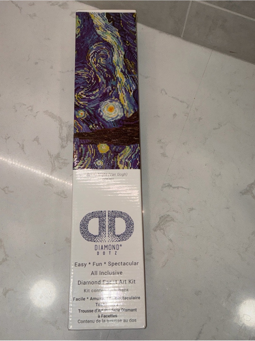New diamond dotz starry night Van Gogh diamond facet art kit DD9.001 20x16in